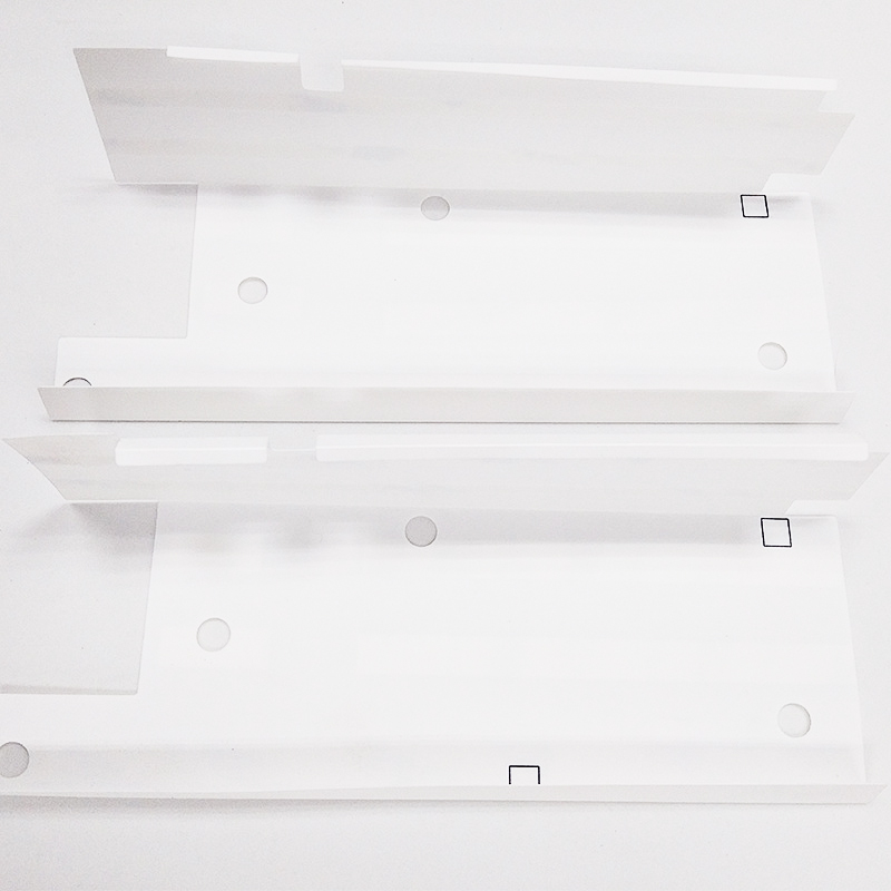 La nuova guarnizione isolante bianca ge-fr1 foglio isolante ignifugo foglio isolante in PC può essere fustellato stampaggio lavorazione