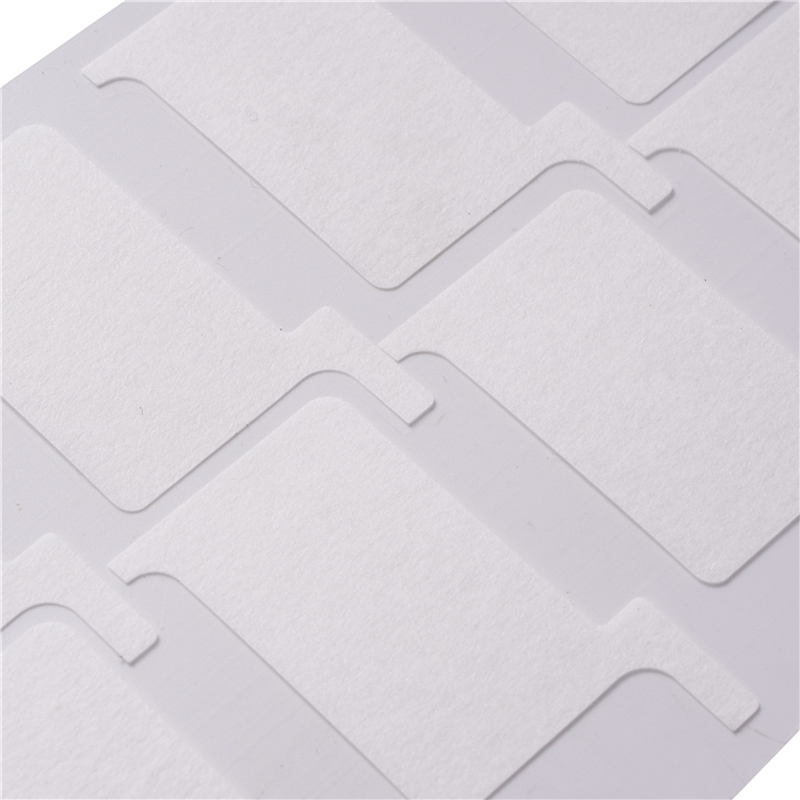 BOPU forniscenastro adesivo bianco resistente alle alte temperature una varietà dinastri di mascheramento ad alta viscosità a forma speciale all\'ingrosso