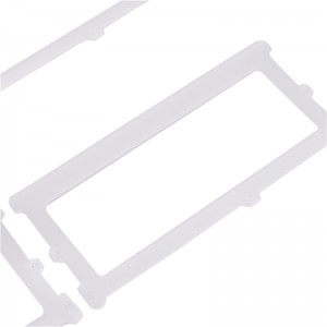 BOPU fornisce tampone in silicone impermeabile, commutazione trasparente Guarnizione in silicone in silicone, cuscinetto in silicone isolante audio sigillante